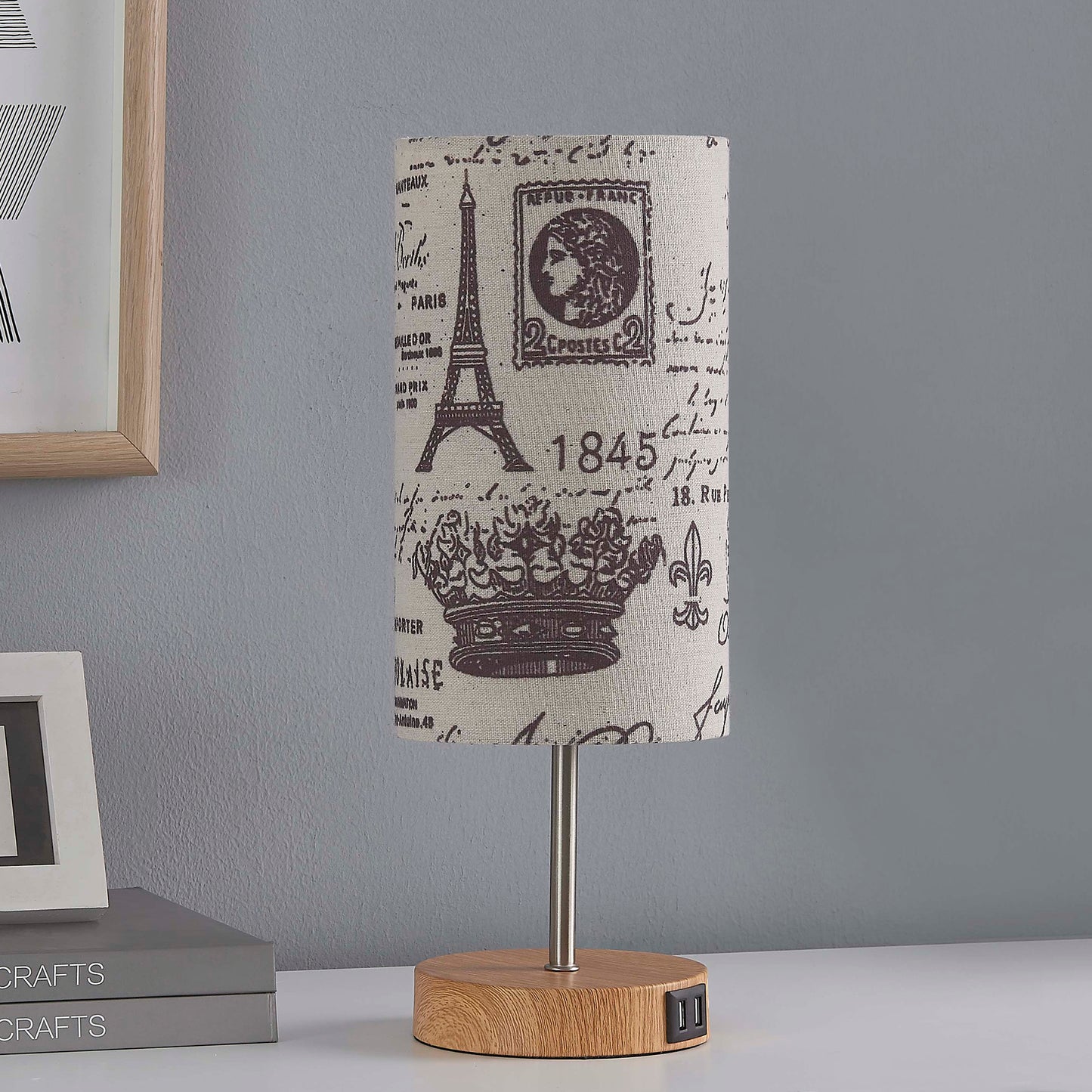 Table Lamps Feature Touch Dimming, USB Charging, and Exquisite Design