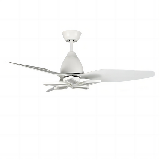 Modern Flower Design Ceiling Fan with Star Led Light Living Room Decorative Six-Speed Dimming Led Ceiling Fan with Light